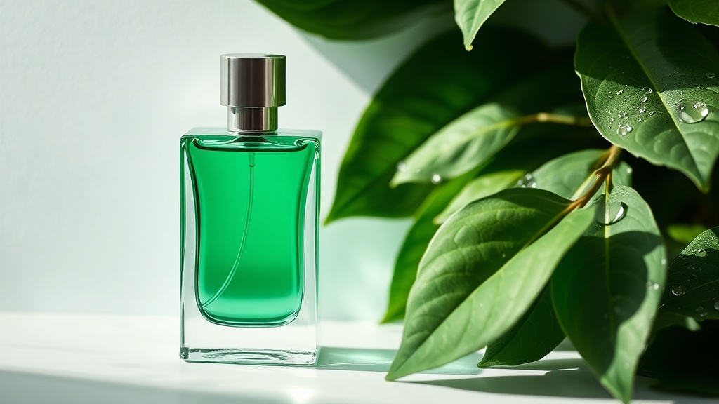 Modern luxury matcha fragrance