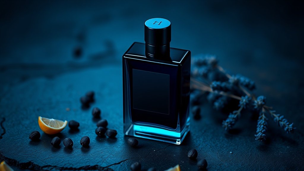 Dior Sauvage bottle with desert backdrop