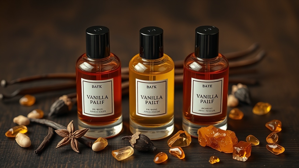 Budget-friendly vanilla perfume collection